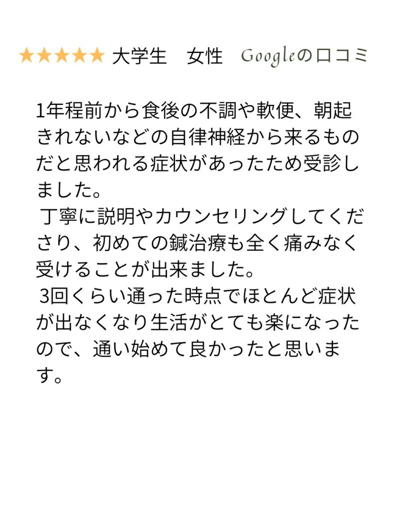機能性ディスペプシアのクチコミ4