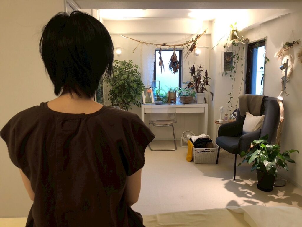 めまい女性患者